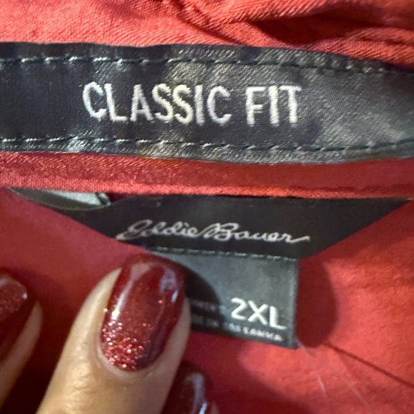 Eddie Bauer Women's Coral Stretch Shirt NWT 2XL - Picture 6 of 13